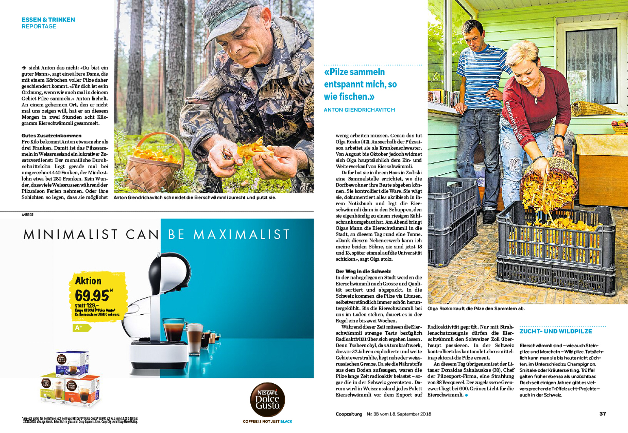 Fotoreportage für die Coopzeitung Yannick Andrea, Fotograf SIYU, Graubünden, Schweiz